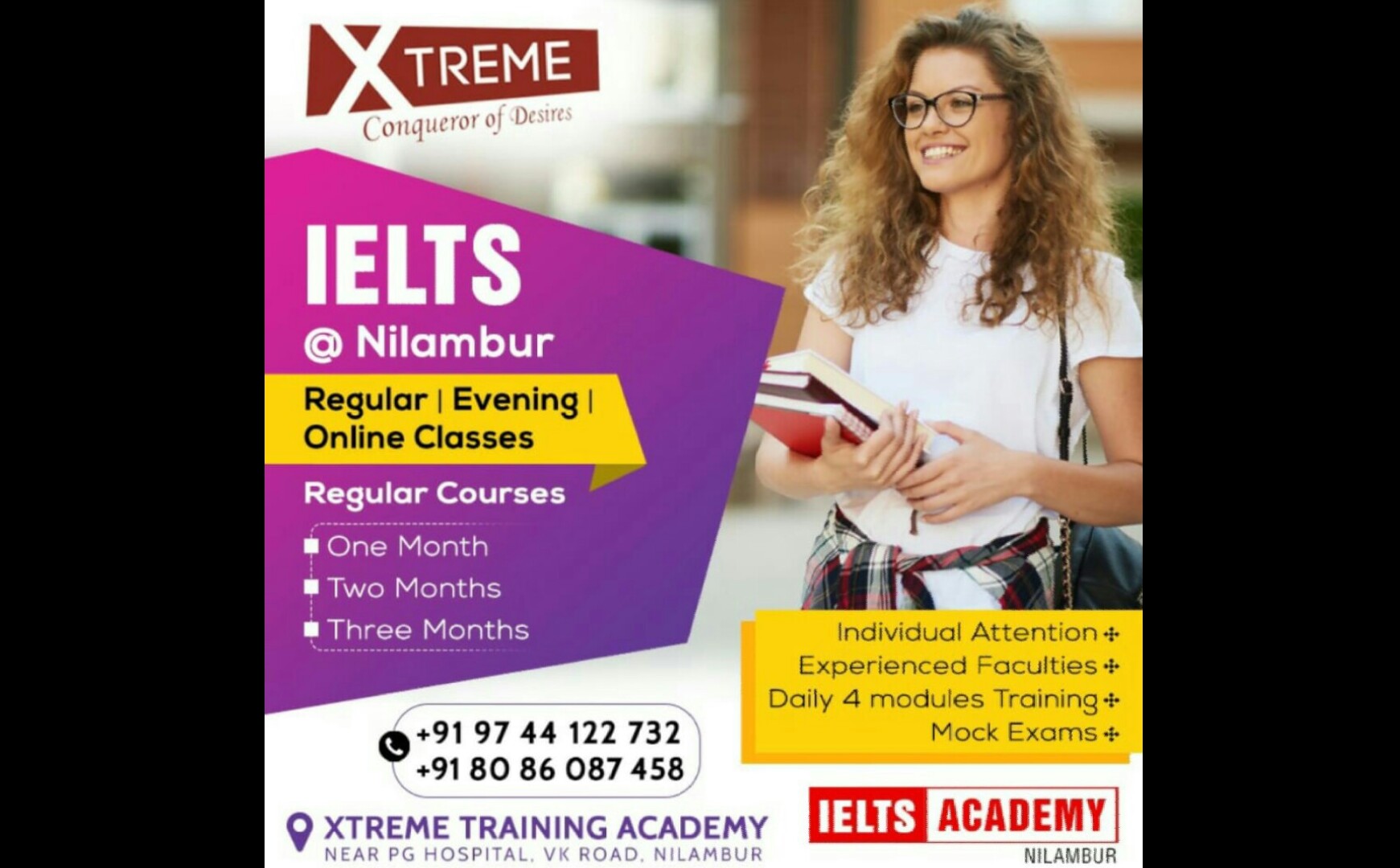 Xtreme IELTS Training Academy NILAMBUR